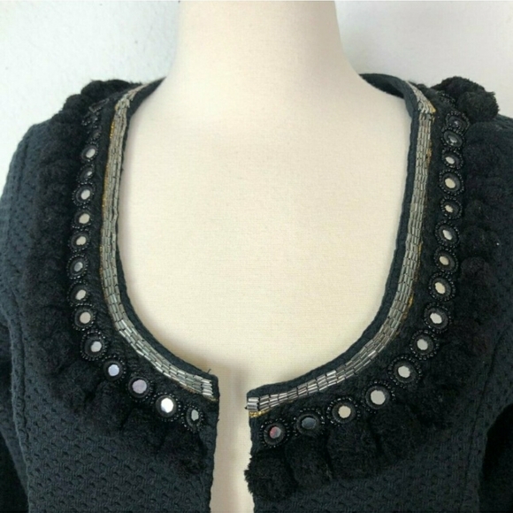 Tularosa Madeline Pom Pom Jacket Open Front - Picture 4 of 8